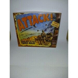 ATTACK! A Game Of World Conquest Board Game Eagle Games Complete 2003 Vintage
